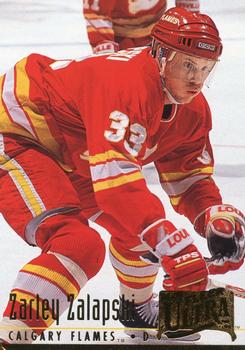 #38 Zarley Zalapski - Calgary Flames - 1994-95 Ultra Hockey
