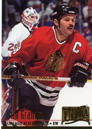 #41 Dirk Graham - Chicago Blackhawks - 1994-95 Ultra Hockey