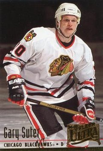 #46 Gary Suter - Chicago Blackhawks - 1994-95 Ultra Hockey