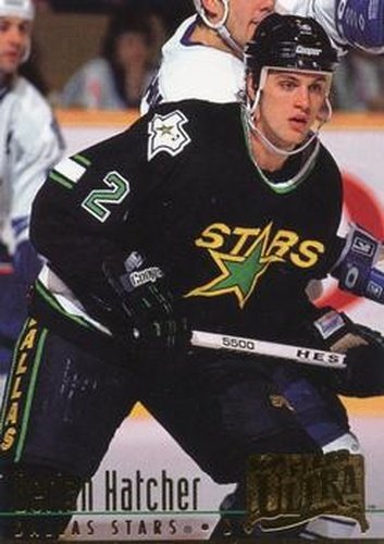 #52 Derian Hatcher - Dallas Stars - 1994-95 Ultra Hockey