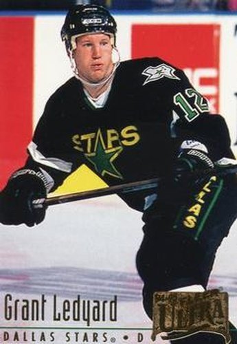 #54 Grant Ledyard - Dallas Stars - 1994-95 Ultra Hockey