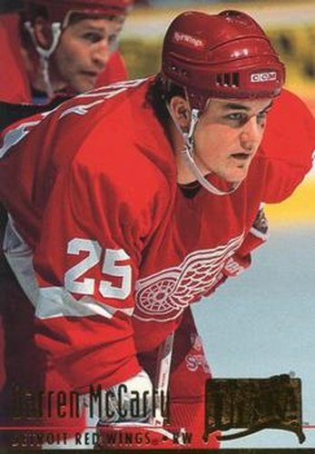 #63 Darren McCarty - Detroit Red Wings - 1994-95 Ultra Hockey