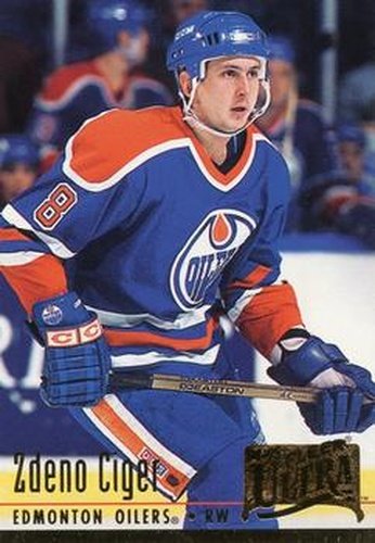 #71 Zdeno Ciger - Edmonton Oilers - 1994-95 Ultra Hockey