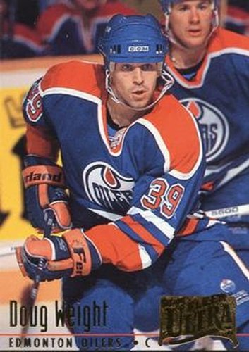 #77 Doug Weight - Edmonton Oilers - 1994-95 Ultra Hockey