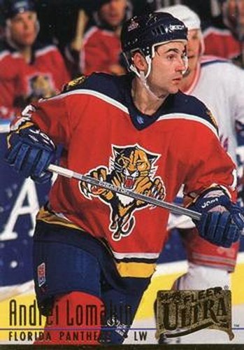 #81 Andrei Lomakin - Florida Panthers - 1994-95 Ultra Hockey