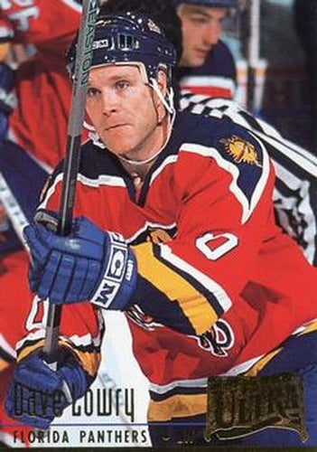 #82 Dave Lowry - Florida Panthers - 1994-95 Ultra Hockey