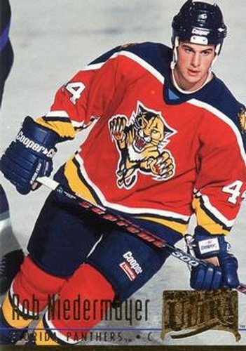 #84 Rob Niedermayer - Florida Panthers - 1994-95 Ultra Hockey