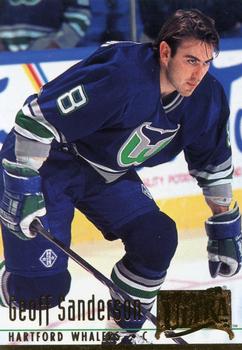 #93 Geoff Sanderson - Hartford Whalers - 1994-95 Ultra Hockey