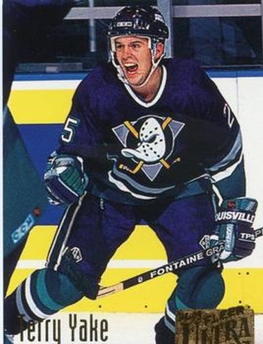 #9 Terry Yake - Anaheim Mighty Ducks - 1994-95 Ultra Hockey