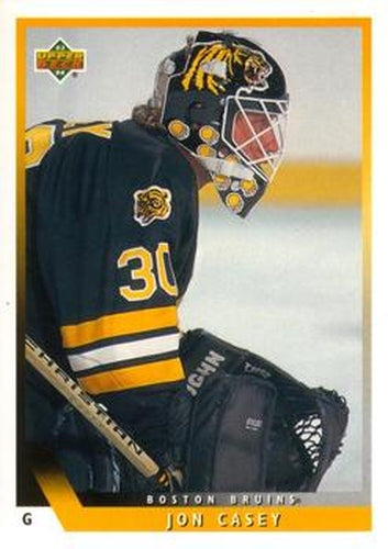 #507 Jon Casey - Boston Bruins - 1993-94 Upper Deck Hockey