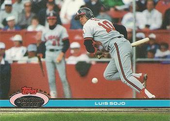 #507 Luis Sojo - California Angels - 1991 Stadium Club Baseball