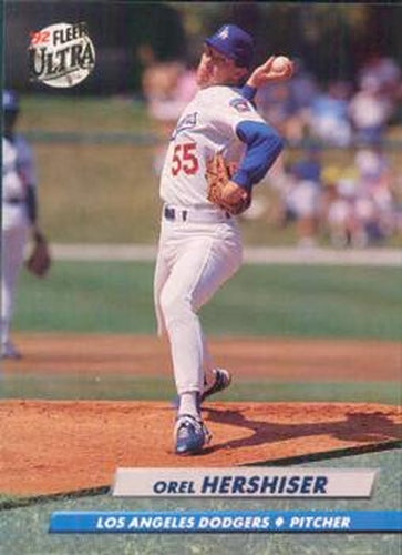 #507 Orel Hershiser - Los Angeles Dodgers - 1992 Ultra Baseball