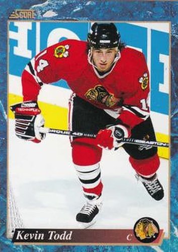 #507 Kevin Todd - Chicago Blackhawks - 1993-94 Score Canadian Hockey