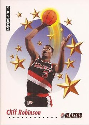 #507 Clifford Robinson - Portland Trail Blazers - 1991-92 SkyBox Basketball