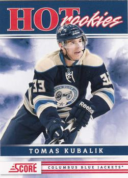 #507 Tomas Kubalik - Columbus Blue Jackets - 2011-12 Score Hockey