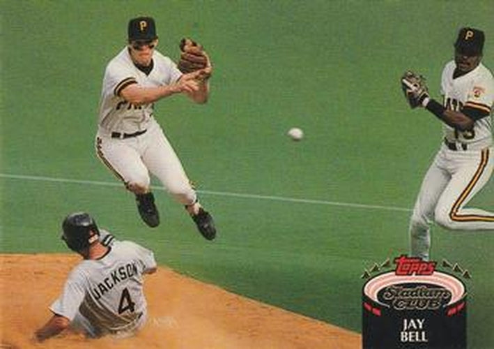 #507 Jay Bell - Pittsburgh Pirates - 1992 Stadium Club Baseball