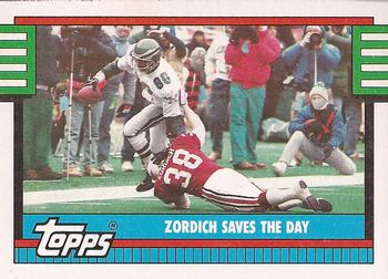 #507 Michael Zordich - Phoenix Cardinals - 1990 Topps Football