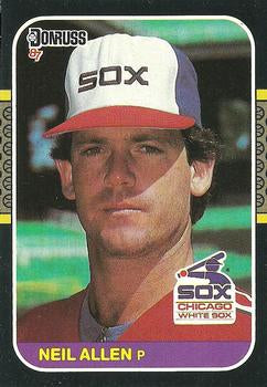 #507 Neil Allen - Chicago White Sox - 1987 Donruss Baseball