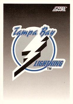 #507 Tampa Bay Lightning Logo - Tampa Bay Lightning - 1992-93 Score USA Hockey