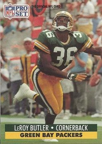 #507 LeRoy Butler - Green Bay Packers - 1991 Pro Set Football
