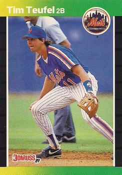 #507 Tim Teufel - New York Mets - 1989 Donruss Baseball