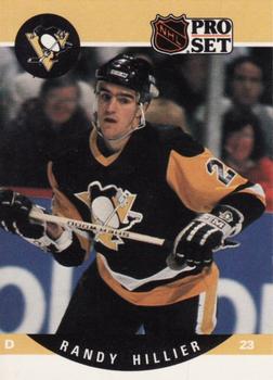 #507 Randy Hillier - Pittsburgh Penguins - 1990-91 Pro Set Hockey