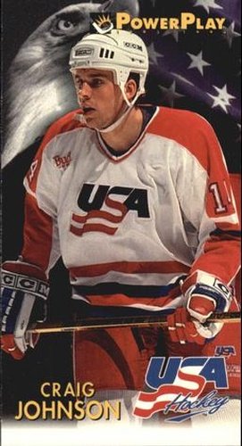 #507 Craig Johnson - USA - 1993-94 Fleer PowerPlay Hockey