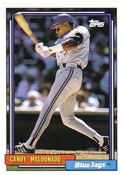 #507 Candy Maldonado - Toronto Blue Jays - 1992 Topps Baseball