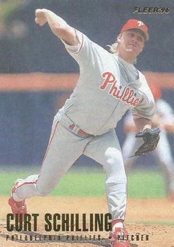 #507 Curt Schilling - Philadelphia Phillies - 1996 Fleer Baseball