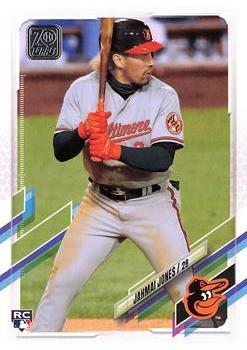 #507 Jahmai Jones - Baltimore Orioles - 2021 Topps Baseball