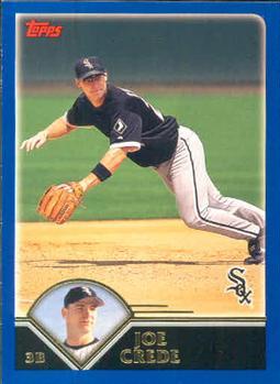 #507 Joe Crede - Chicago White Sox - 2003 Topps Baseball