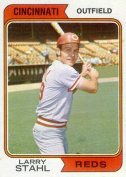 #507 Larry Stahl - Cincinnati Reds - 1974 Topps Baseball