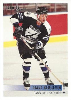 #507 Marc Bergevin - Tampa Bay Lightning - 1994-95 Topps Premier Hockey