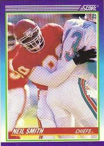 #507 Neil Smith - Kansas City Chiefs - 1990 Score Football