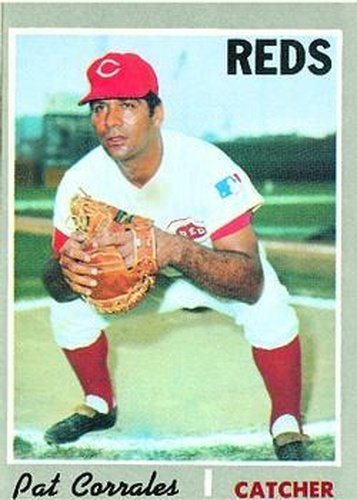 #507 Pat Corrales - Cincinnati Reds - 1970 Topps Baseball