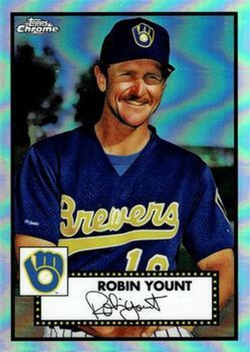 #507 Robin Yount - Milwaukee Brewers - 2021 Topps Chrome Platinum Anniversary Baseball