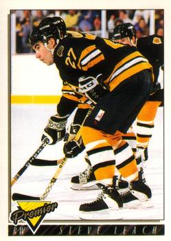 #507 Steve Leach - Boston Bruins - 1993-94 O-Pee-Chee Premier Hockey