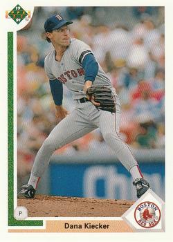 #507 Dana Kiecker - Boston Red Sox - 1991 Upper Deck Baseball