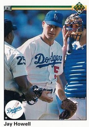 #508 Jay Howell - Los Angeles Dodgers - 1990 Upper Deck Baseball