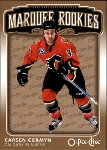 #508 Carsen Germyn - Calgary Flames - 2006-07 O-Pee-Chee Hockey