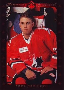 #508 Todd Robinson - Canada - 1995-96 Upper Deck Hockey