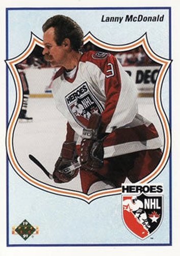 #508 Lanny McDonald - Calgary Flames - 1990-91 Upper Deck Hockey