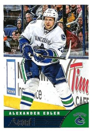 #508 Alexander Edler - Vancouver Canucks - 2013-14 Score Hockey