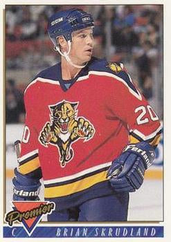 #508 Brian Skrudland - Florida Panthers - 1993-94 Topps Premier Hockey