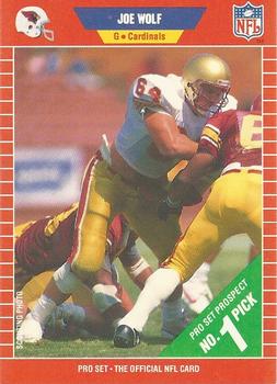 #508 Joe Wolf - Phoenix Cardinals - 1989 Pro Set Football