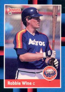 #508 Robbie Wine - Houston Astros - 1988 Donruss Baseball