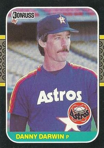 #508 Danny Darwin - Houston Astros - 1987 Donruss Baseball