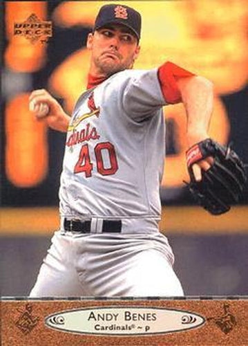 #508 Andy Benes - St. Louis Cardinals - 1996 Upper Deck Baseball