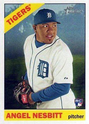 #508 Angel Nesbitt - Detroit Tigers - 2015 Topps Heritage Baseball