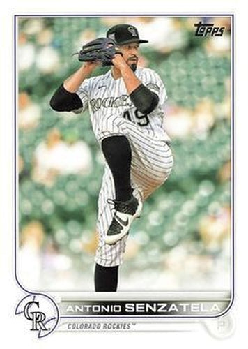 #508 Antonio Senzatela - Colorado Rockies - 2022 Topps Baseball